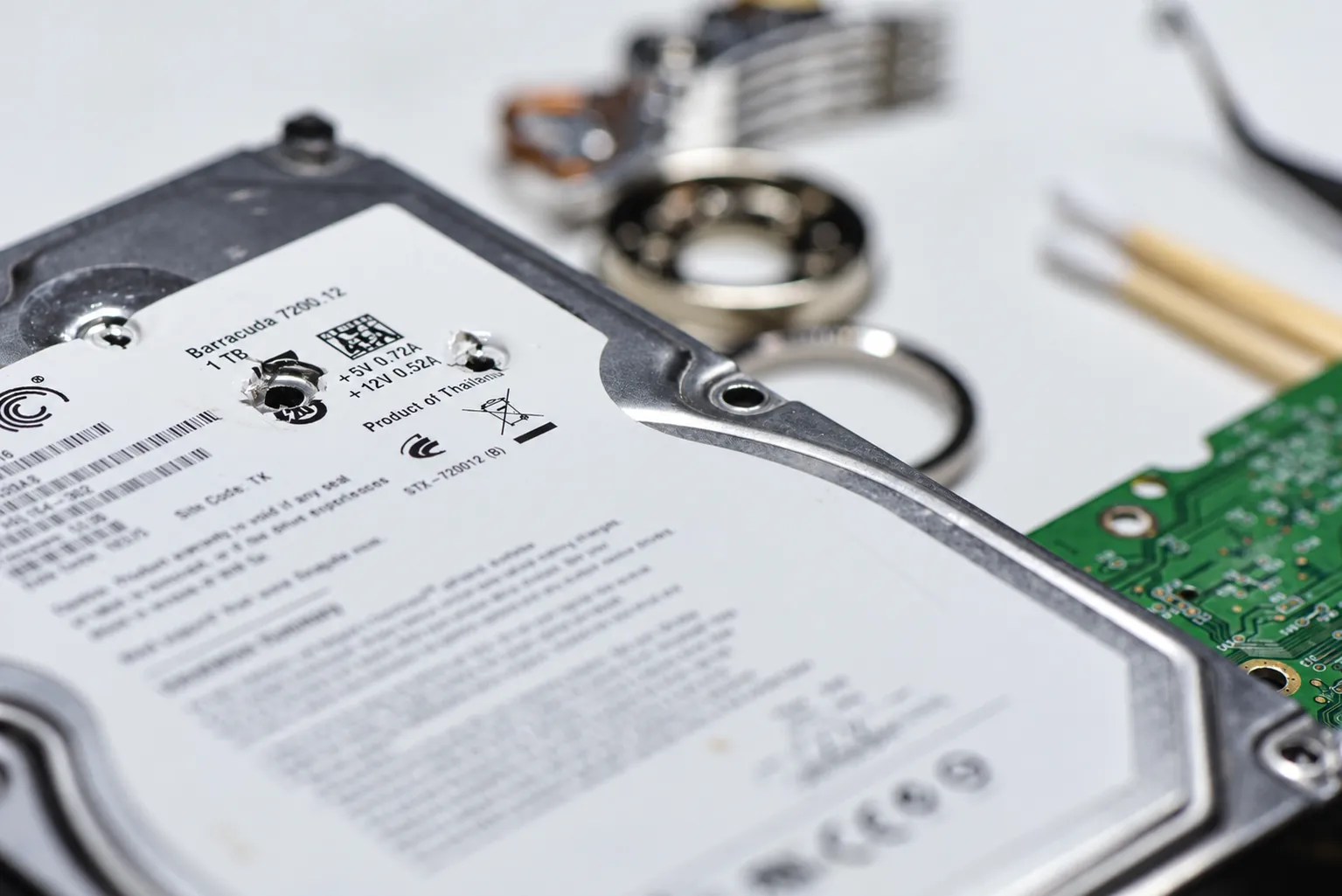 Seagate hard drive families used in professional data recovery cases