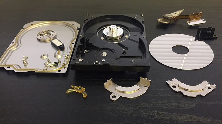 Hard Drive Disassembled