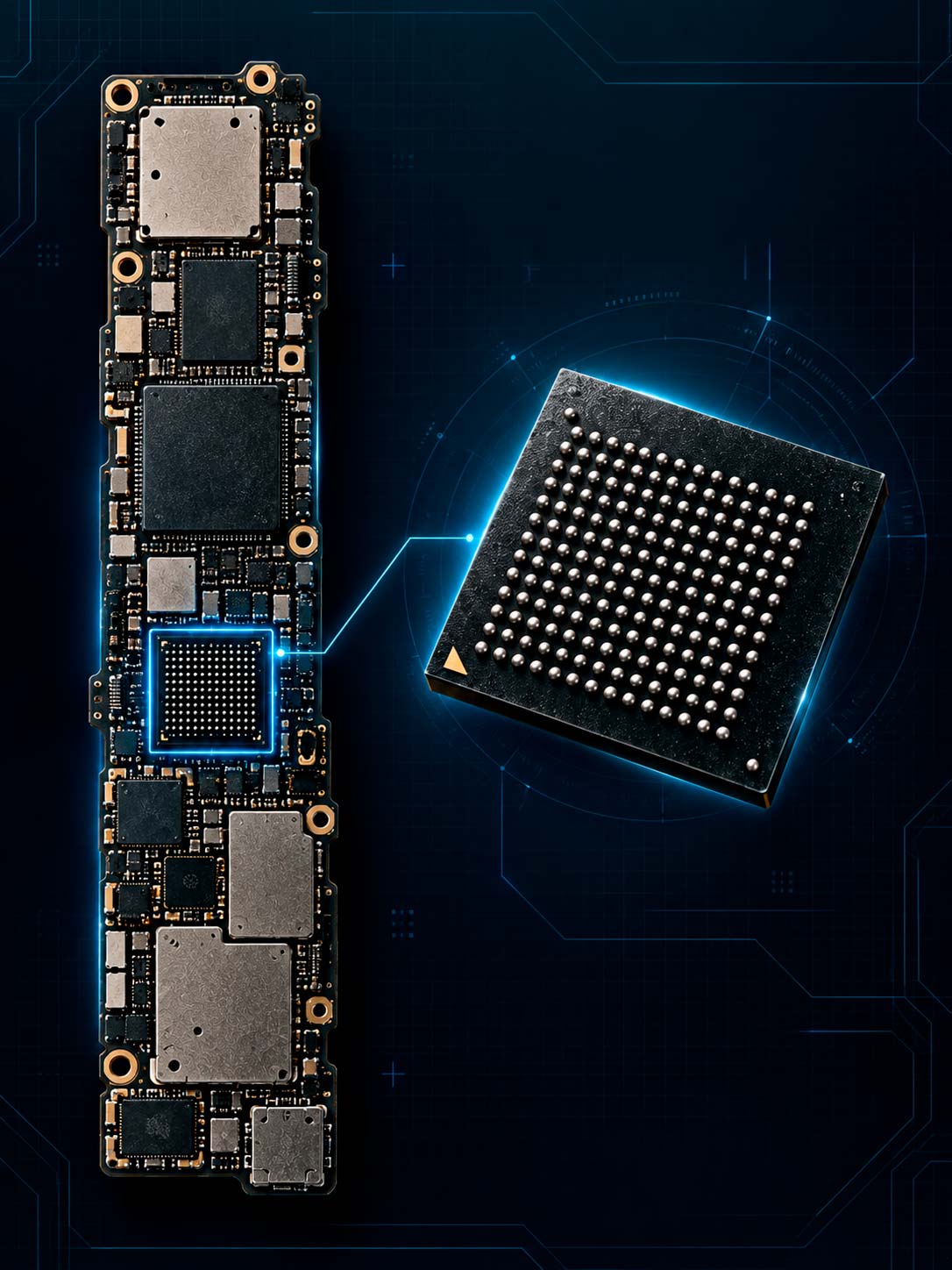 iPhone data recovery and original logic board preservation
